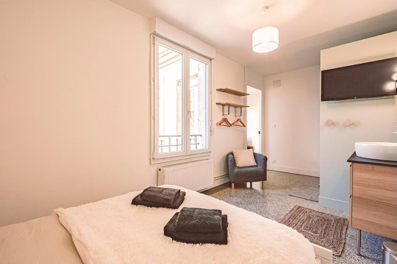 Charme De L'Ancien Pour Cet Appartement Entierement Renove Dans L'Hypercentre De Reims Eksteriør bilde