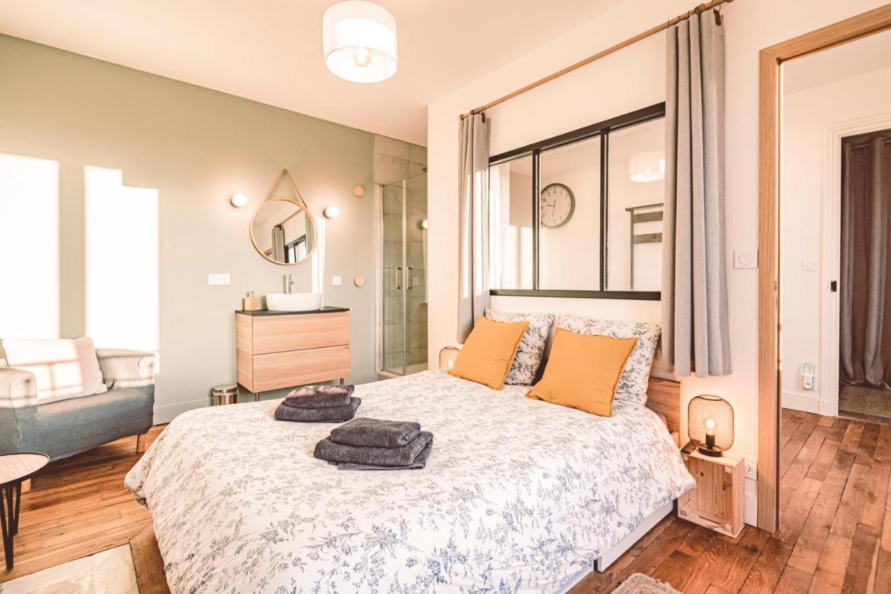 Charme De L'Ancien Pour Cet Appartement Entierement Renove Dans L'Hypercentre De Reims Eksteriør bilde